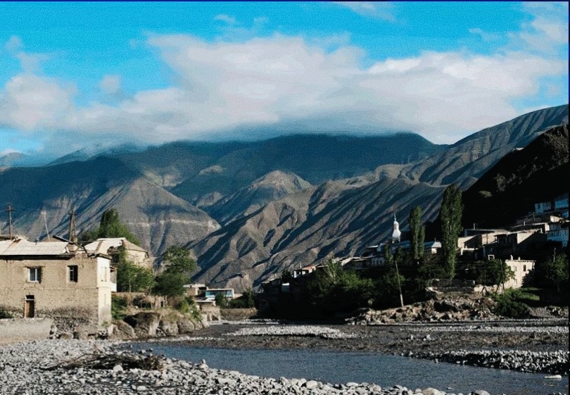 Современный поселок Ахты, Р. Дагестан