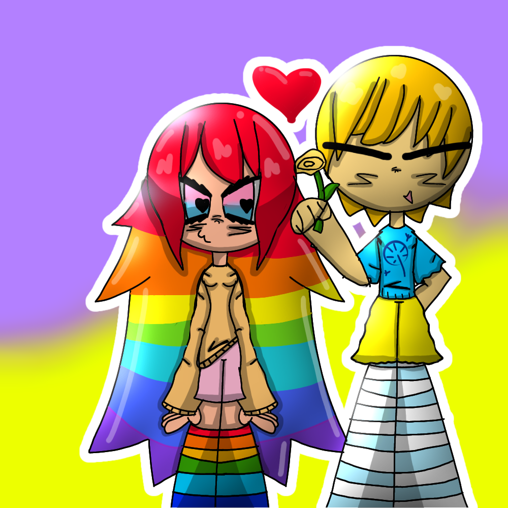 Артик с Айрис и Флоданом ^^.