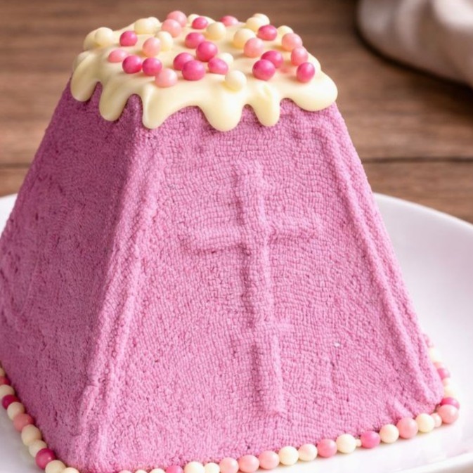 ТВОРОЖНАЯ ПАСХА С ЯГОДАМИ - Вкусно Просто Быстро