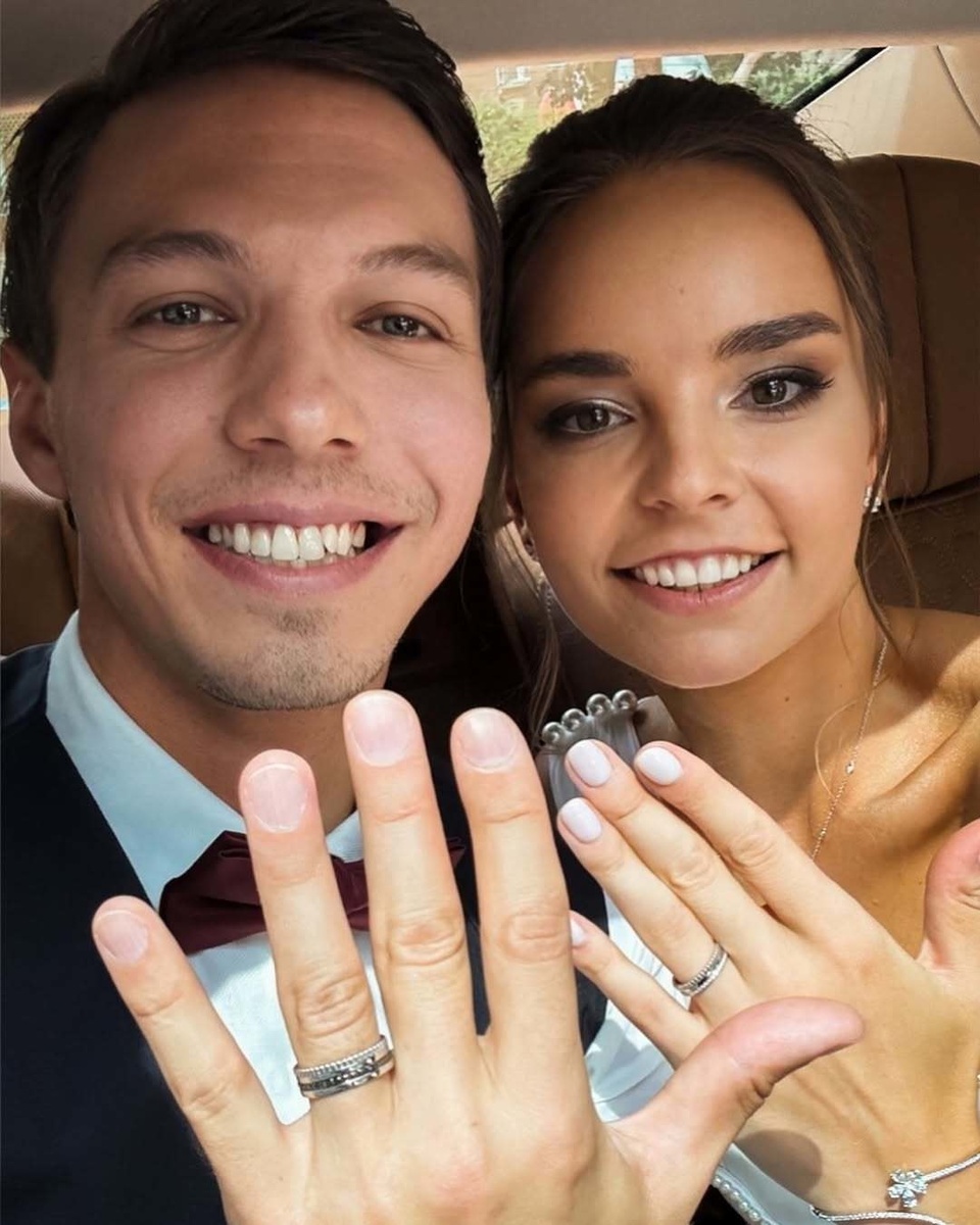    Дмитрий Соловьев и Дина Аверина. соцсети