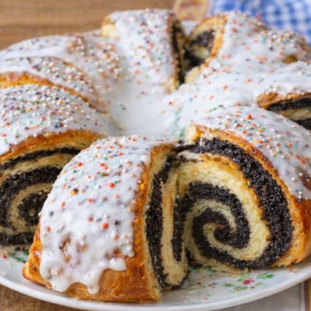 ПАСХАЛЬНЫЙ ПИРОГ С МАКОМ - Вкусно Просто Быстро