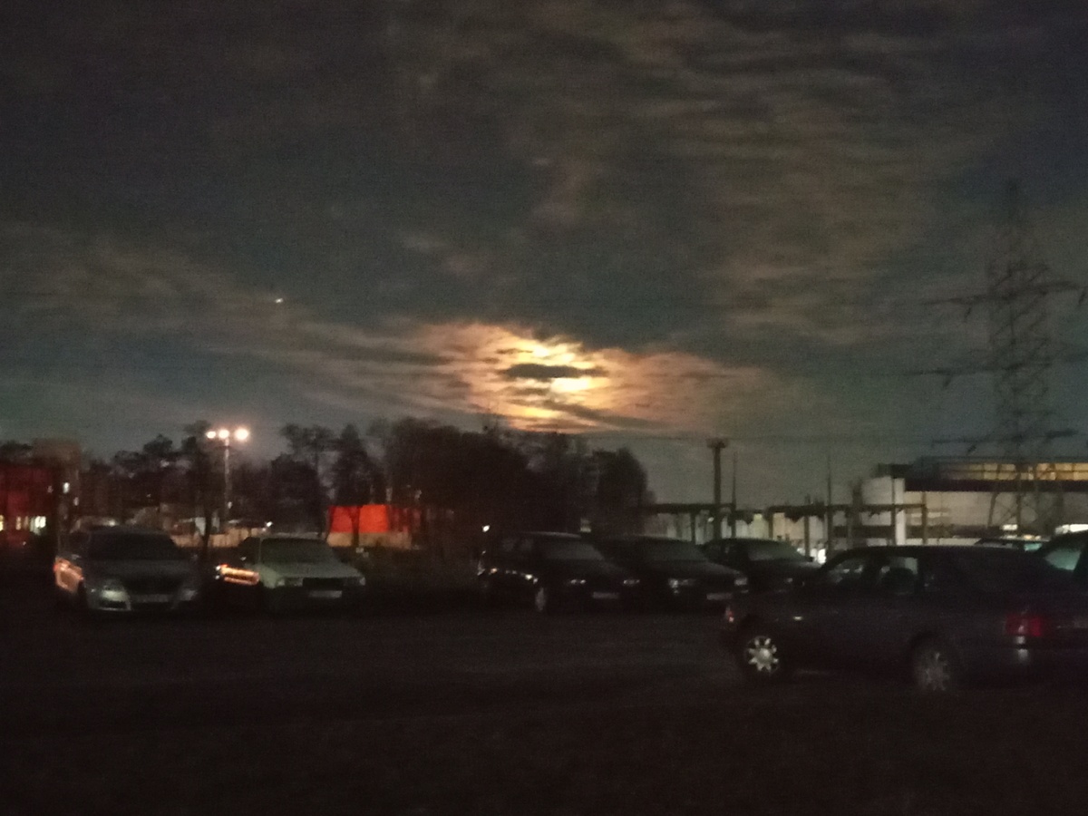 Как многое скрывает ночное небо. Фото автора.