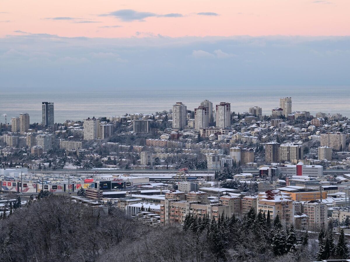    Снег в Сочи | © РИА Новости / Артур Лебедев