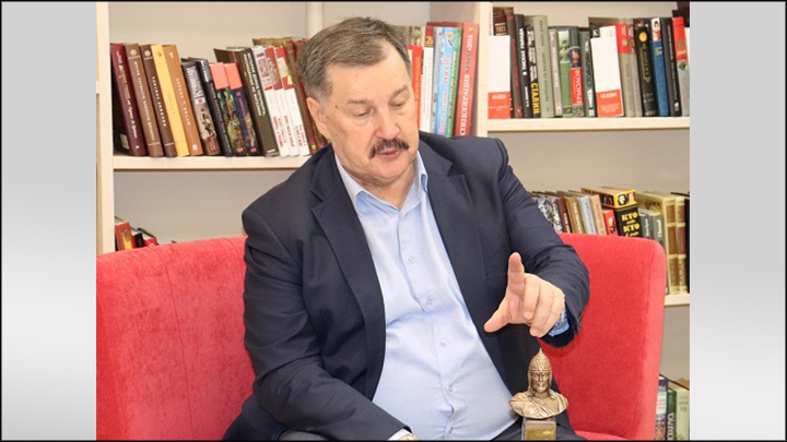    Валерий Камшилов. Фото: ТГ-канал @ruskline_ru