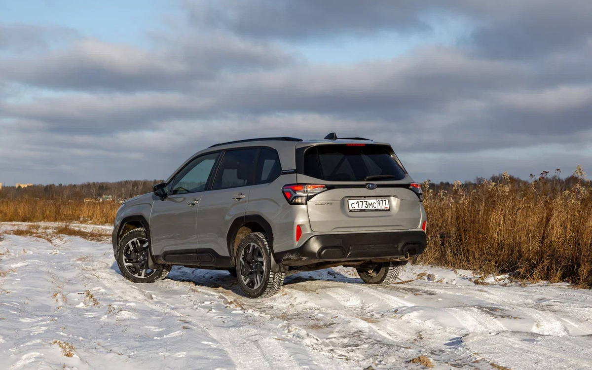 Денис Филатов для РБК📷Задние фонари Subaru Forester — чуть ли не самый затейливый элемент во всей машине