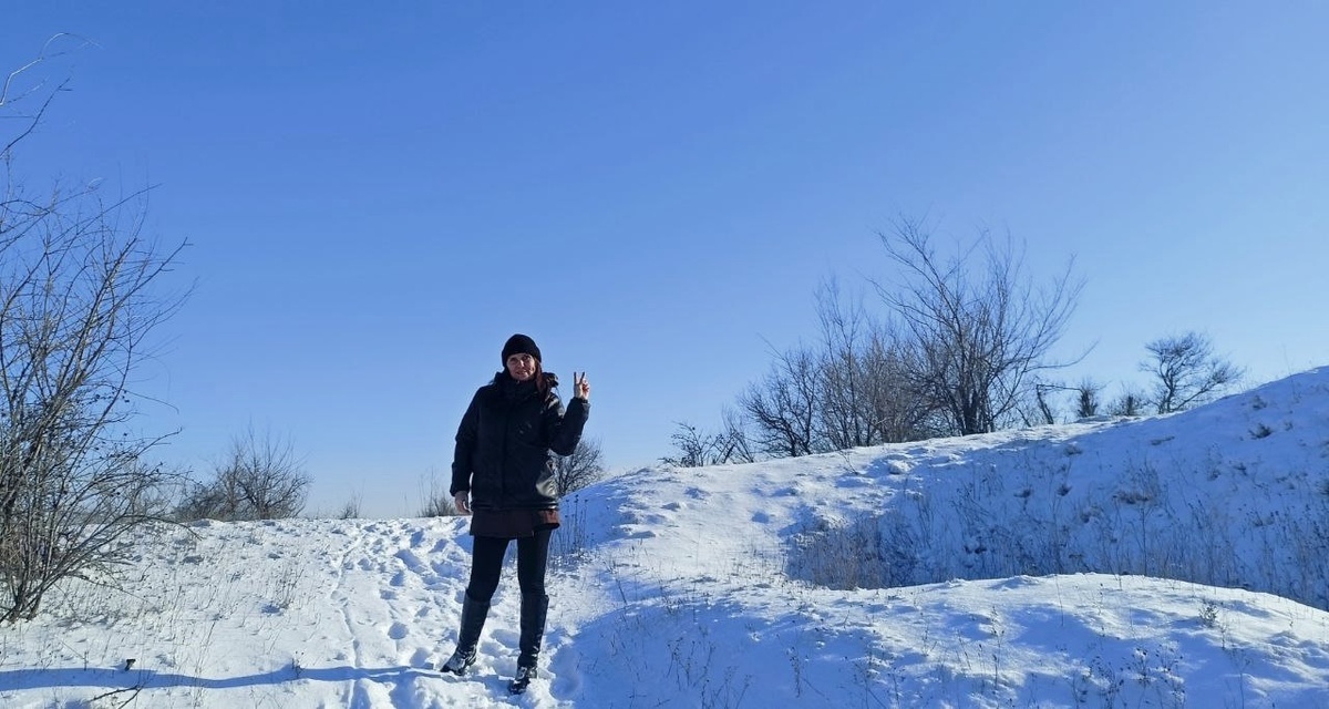 на фото автор