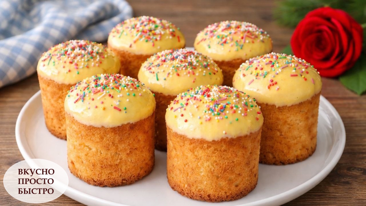 КУЛИЧ БЕЗ ДРОЖЖЕЙ- Вкусно Просто Быстро