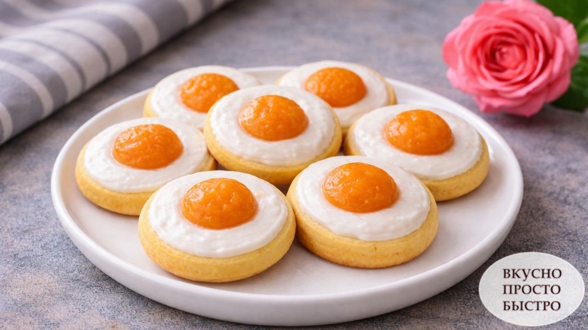 ПАСХАЛЬНОЕ ПЕЧЕНЬЕ С АБРИКОСАМИ И ЛИМОНОМ- Вкусно Просто Быстро