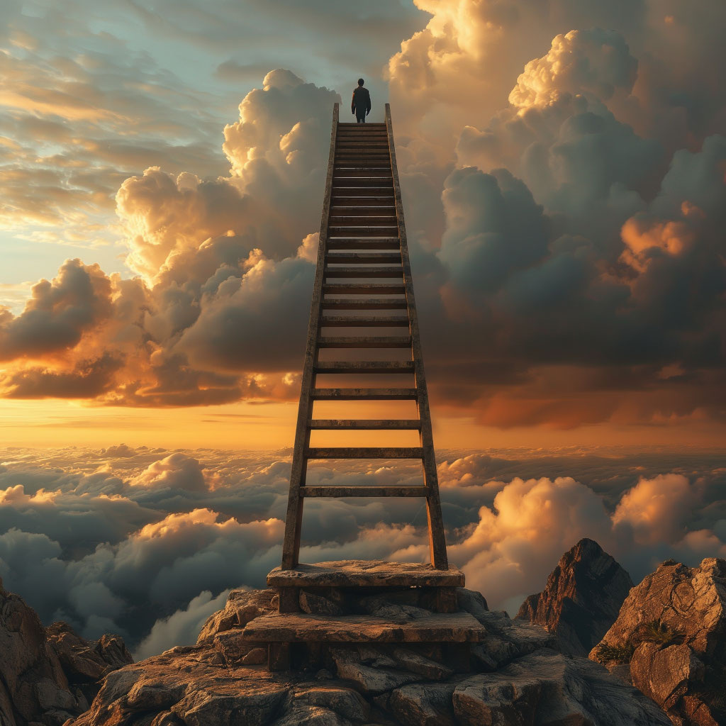 Лестница как символ поэтапного развития специалиста