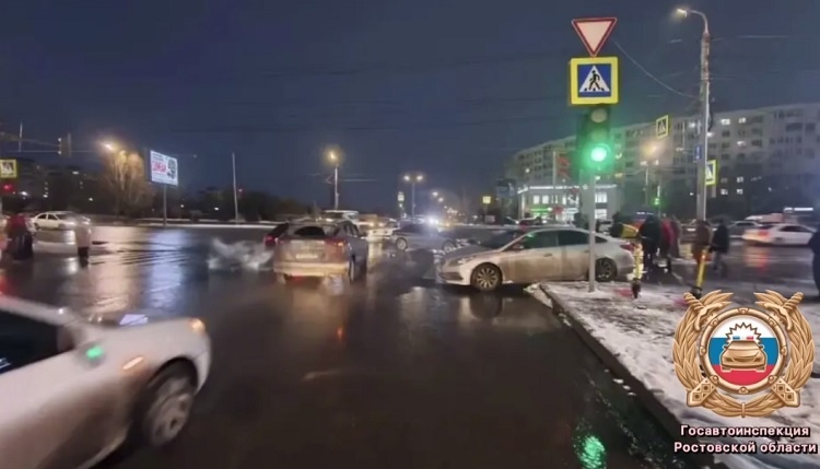    На фото стоп-кадр видеоматериала Госавтоинспекции РО Татьяна Пшеничная