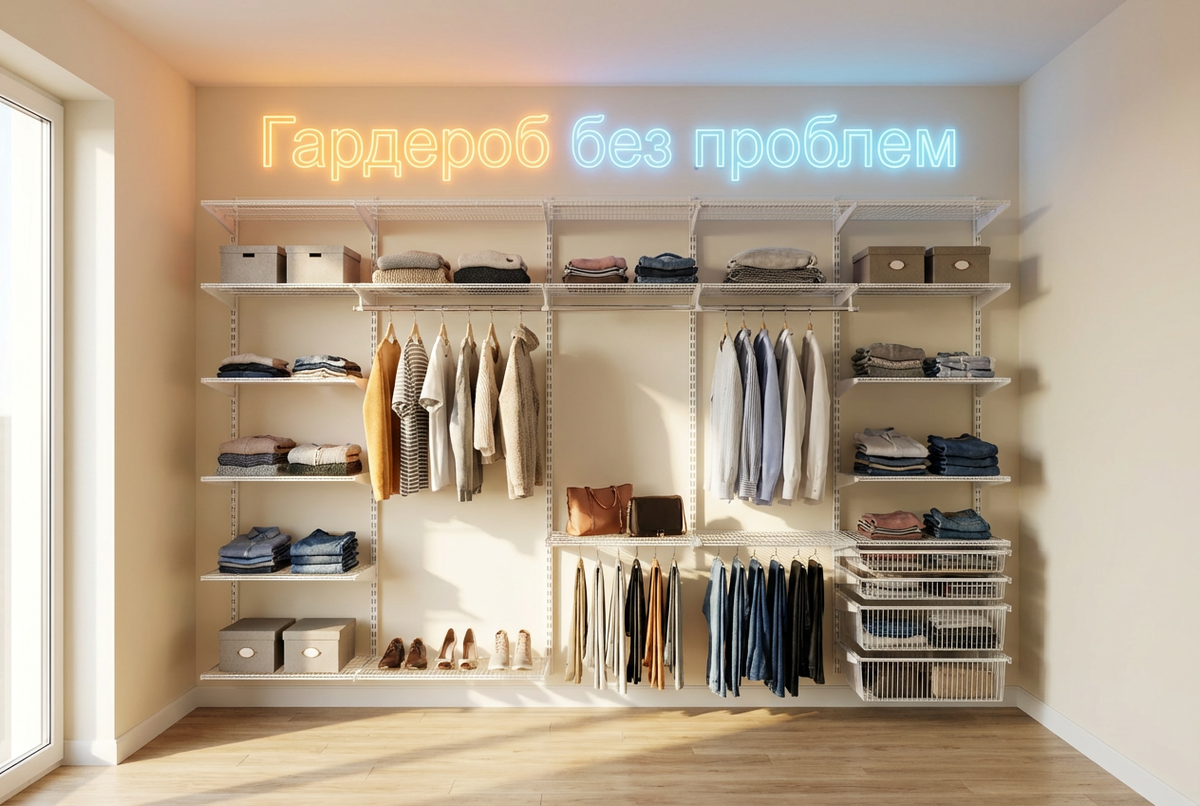 гардероб без проблем