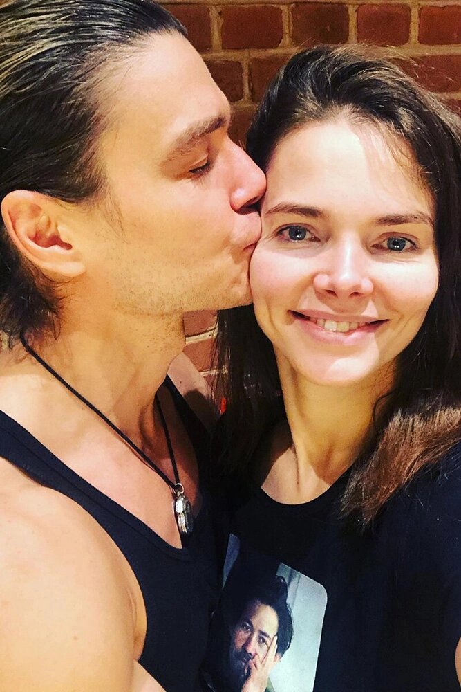    Елизавета Боярская с мужем. Фото: соцсети