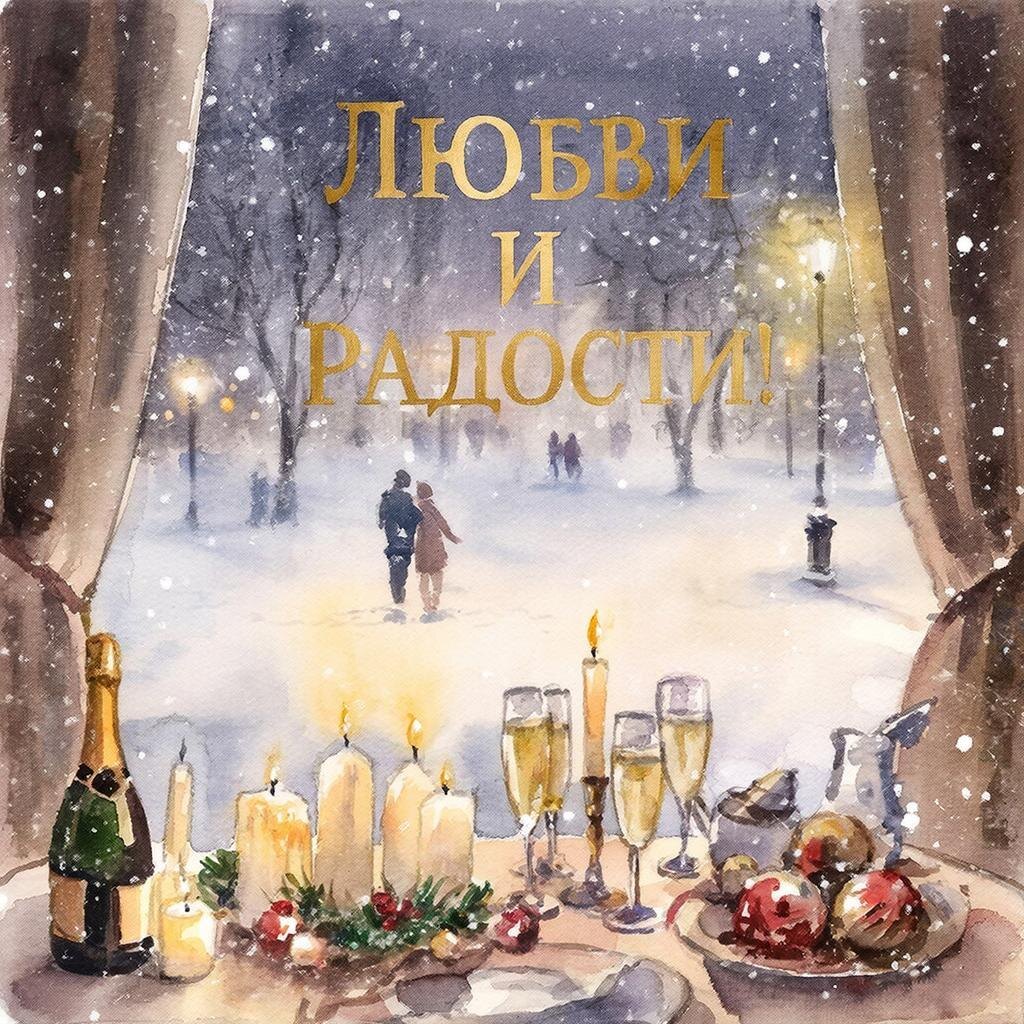 Желаю всем здоровья, благополучия, любви и радости!!!