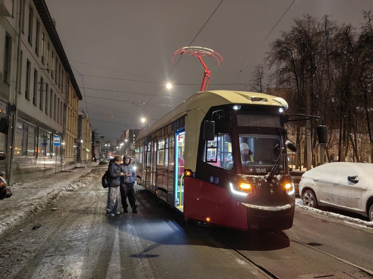   Трамваи №2 начали курсировать по полному маршруту в обоих направлениях
