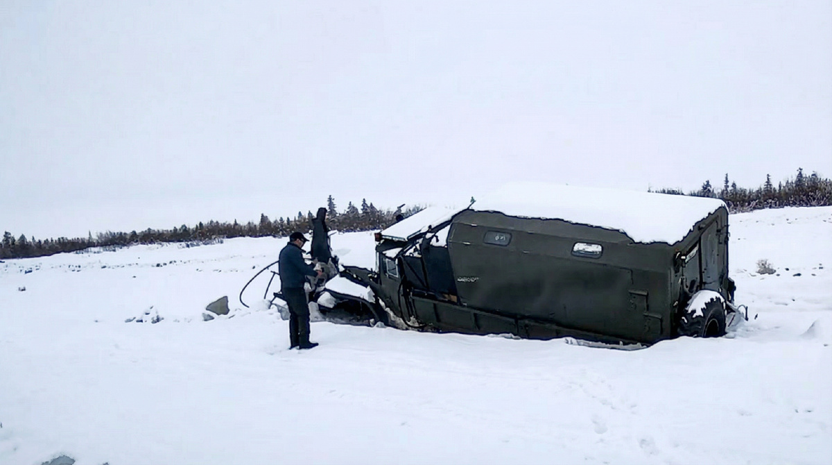 Зимник не прощает ошибок - коварная ловушка