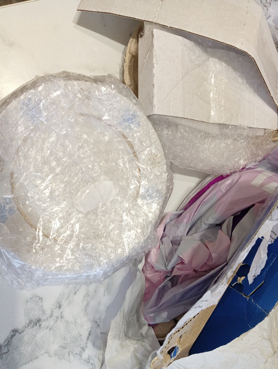 Винтаж с барахолки на новогодний стол! Фото автора