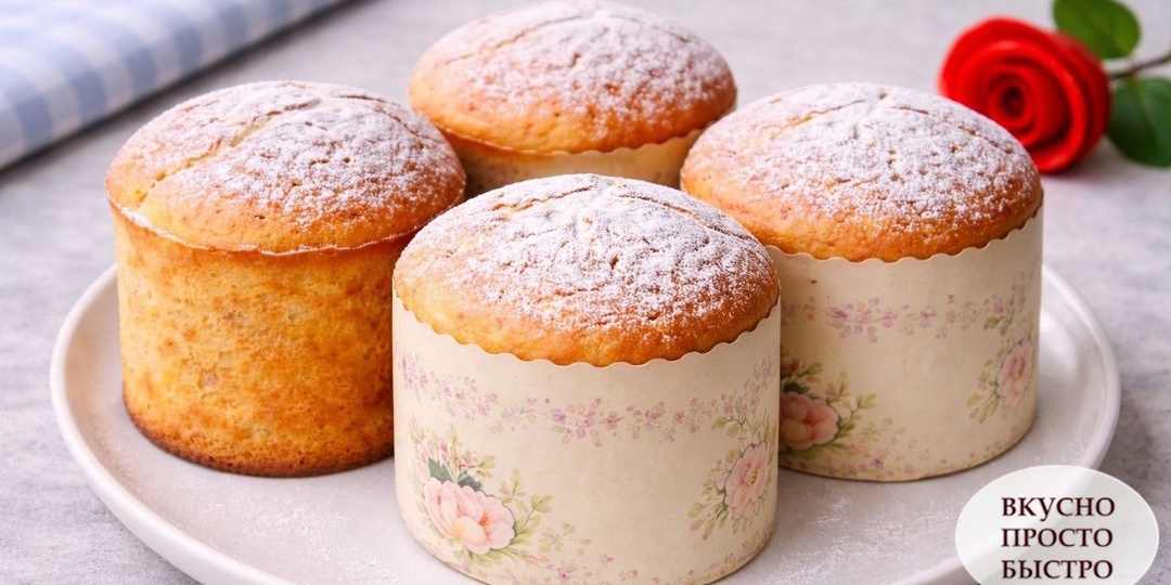 КУЛИЧ НА КЕФИРЕ! Влажный, без дрожжей и лишних хлопот. Идеальный рецепт для создания праздника без лишних усилий