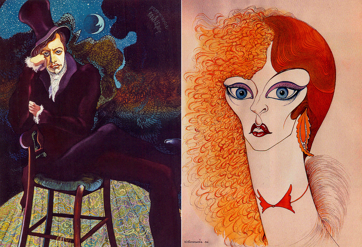 Картины Юрия Богатырева: Андрей Миронов и Анастасия Вертинская