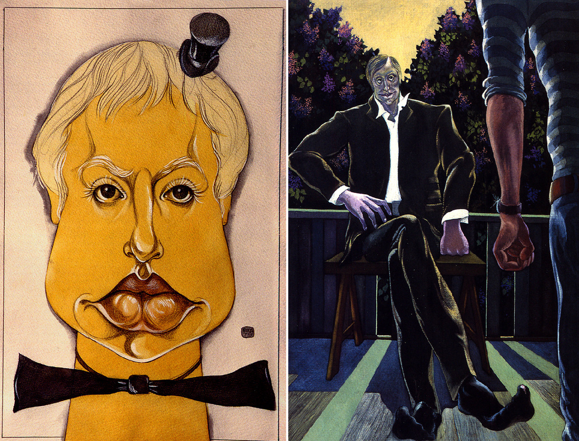 Картины Юрия Богатырева: автопортрет и автопортрет в роли Шалимова. Воспоминание о пьесе «Прошлым летом в Чулимске»