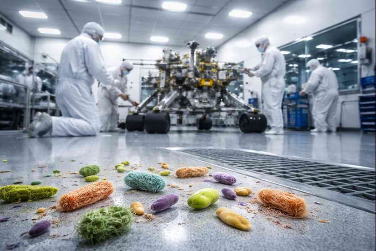 26 неизвестных бактерий в чистых комнатах NASA