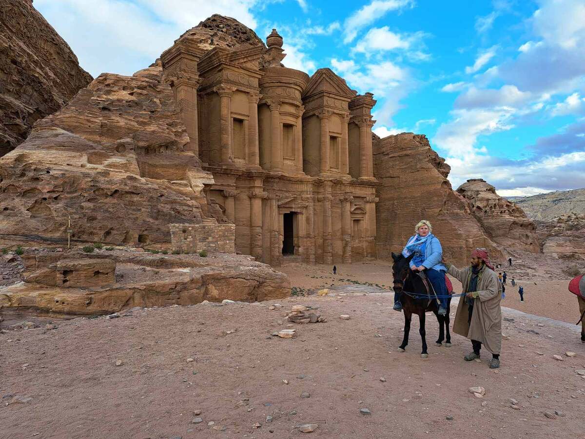 Монастырь Ад-Дейр Иордания