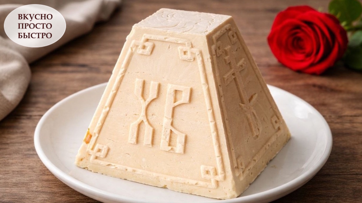 ТВОРОЖНАЯ ПАСХА - Вкусно Просто Быстро