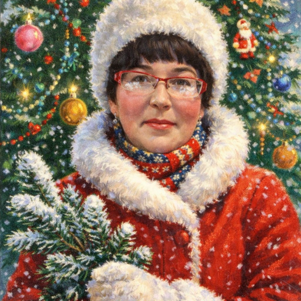 Фото 📷 ИИ. От меня похожи только очки