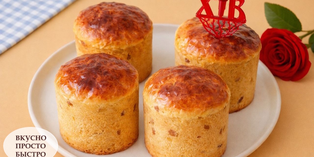 СДОБНЫЙ КУЛИЧ! Как у бабушки: пышный, влажный и с пряным ароматом. Классический рецепт с коньяком и цедрой