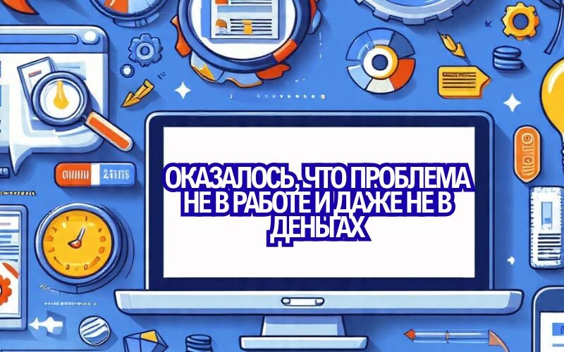 «Оказалось, проблема не в работе. И даже не в деньгах»