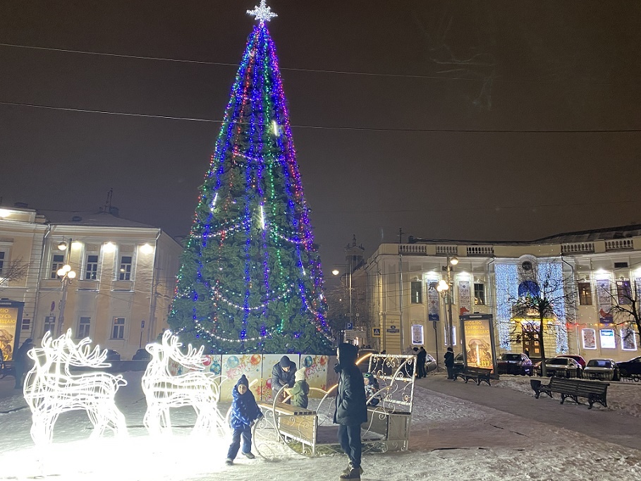 Тверь новогодняя (фото: Мария Орлова)