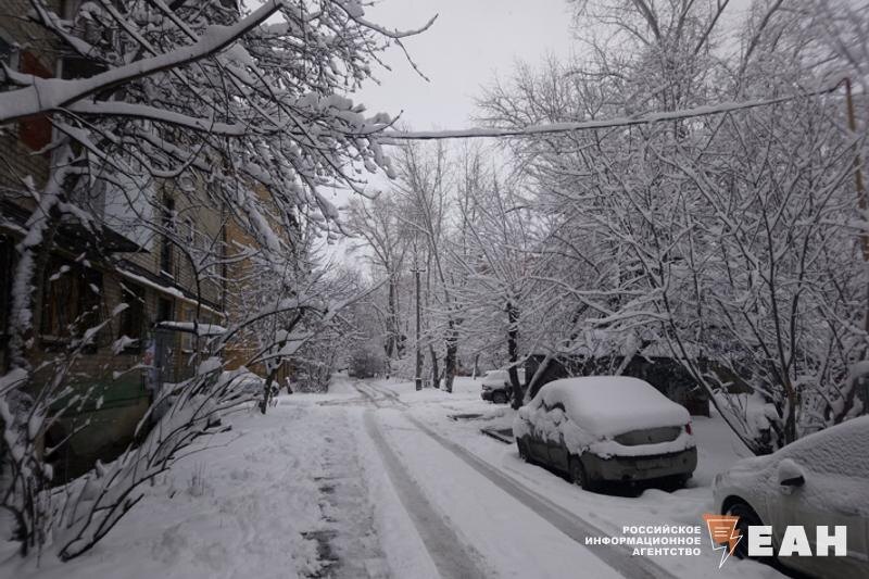    Фото: ЕАН / Заснеженная улица