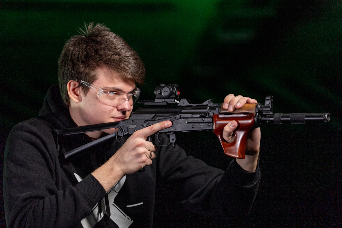 Карабин АКС5,56У .223 (ВПО-165) из арсенала "ССК Калибр" | Фото: Д. Федосеев, 2025 
