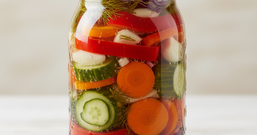 Забытый способ заготовки овощей без капли уксуса: как правильно ферментировать продукты дома для пользы кишечника