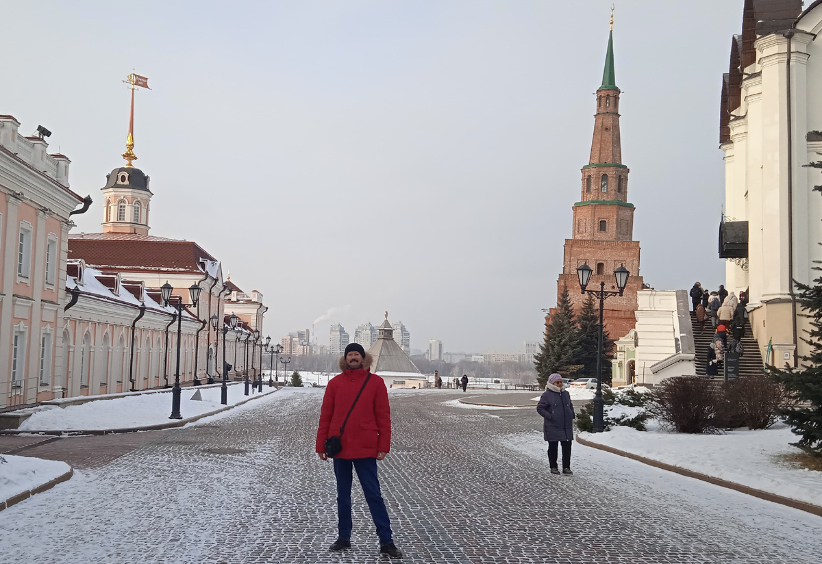 В день рождения гуляю в кремле. Февраль, 2025г.