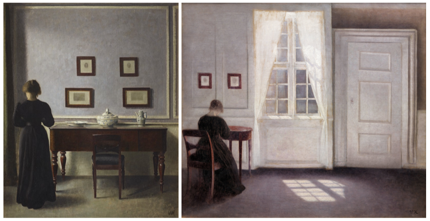 картины Вильгельма Хаммерсхёя