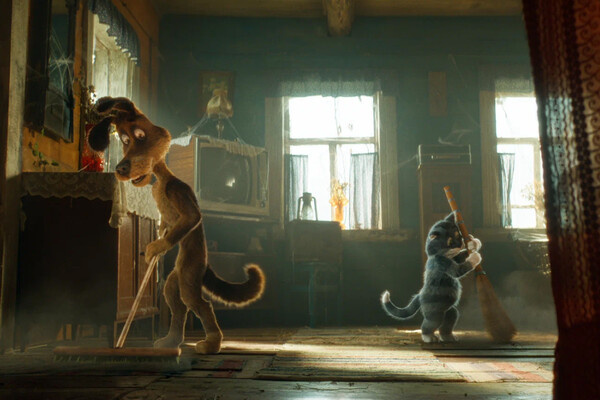    Кадр из фильма «Простоквашино» (2025) / Союзмультфильм