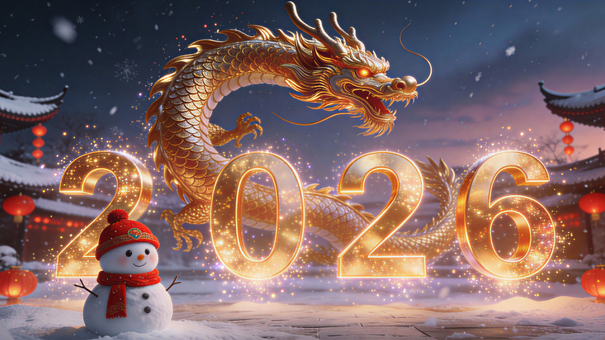 Поздравляем с Новым годом!