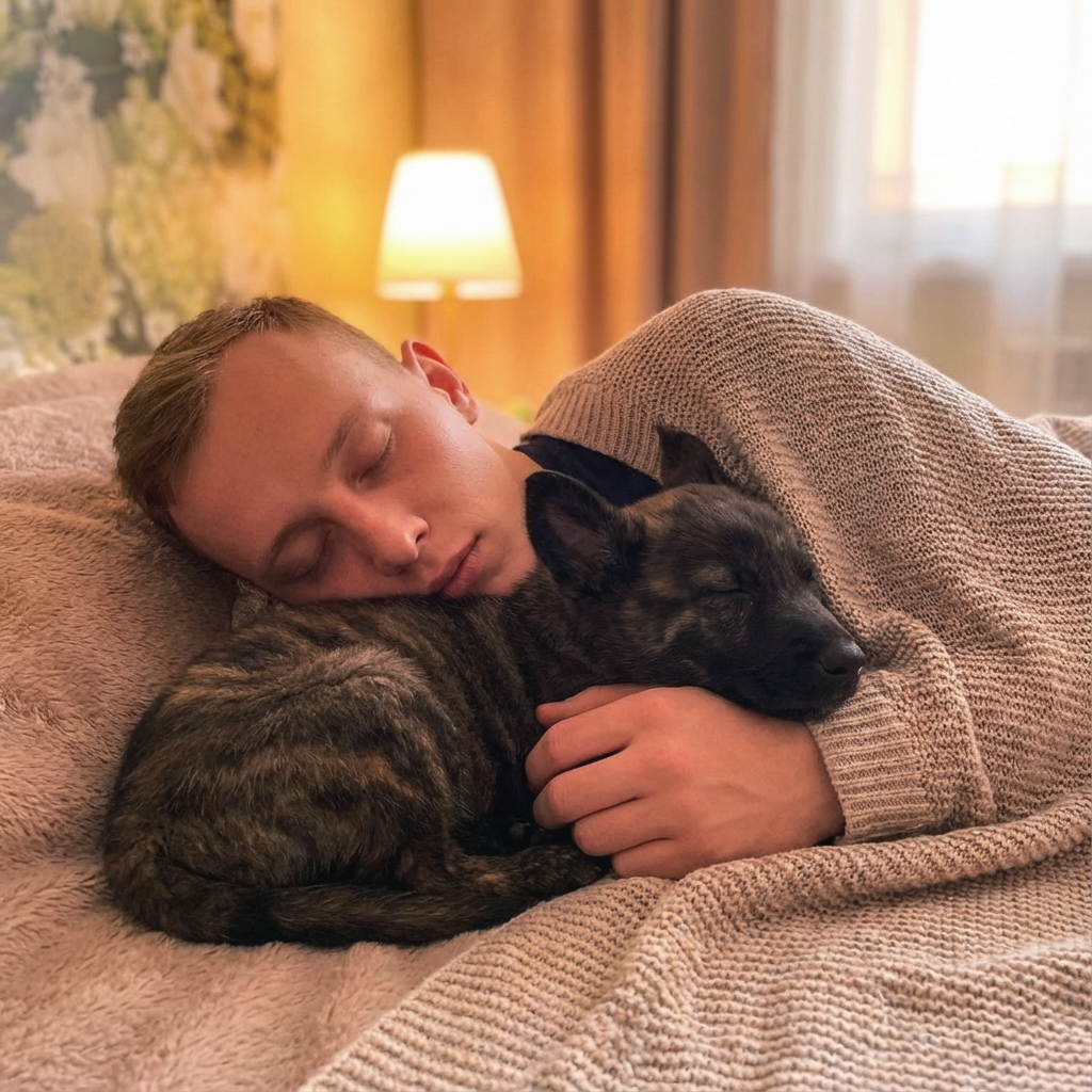  Эта история моего друга, который имея большое доброе сердце взял на улице щенка. Но когда пес вырос жизнь парня превратилась в кошмар, а пес стал ловким манипулятором, даже если его на пять минут оставили без внимания.