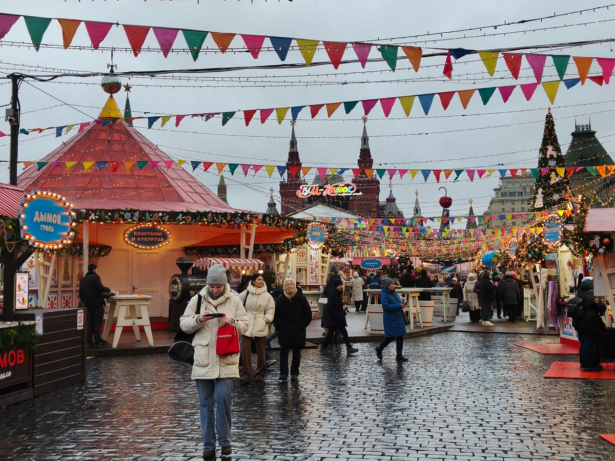 Новогодняя Красная площадь. 17 декабря 2025 года.
