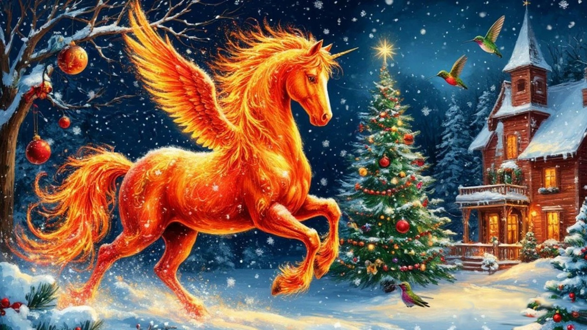 С Новым 2026 Годом! Год огненной Лошади! С уважением, ваша маленькая колибри)))