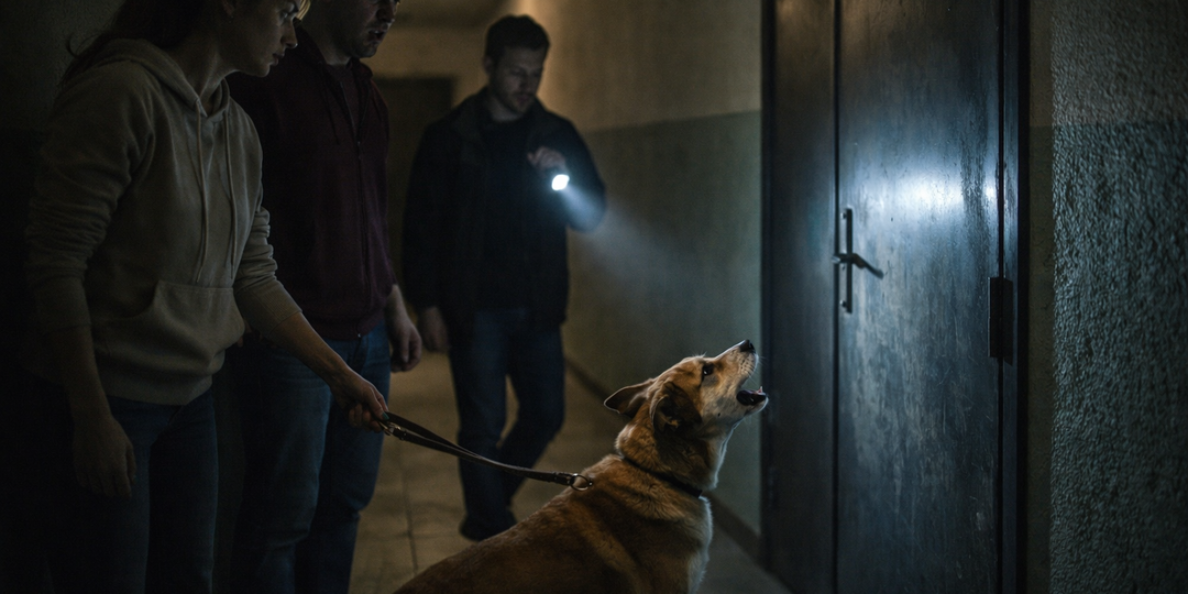 Пёс лаял на пустой коридор. Мы думали — чудит. Оказалось — нет