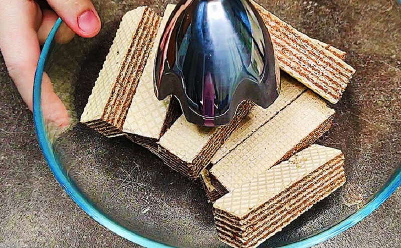 Вафельный торт без духовки — сладкое чудо из творога и какао за несколько минут