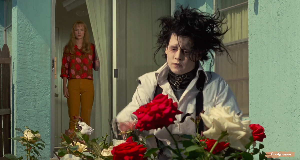 "Эдвард Руки-ножницы", скриншот.