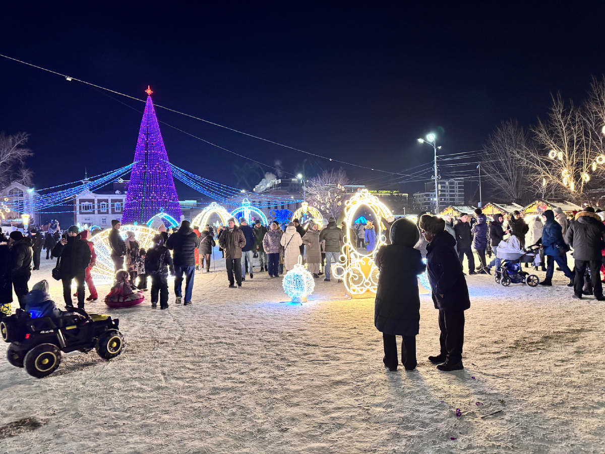 Площадь Свободы. Барнаул 