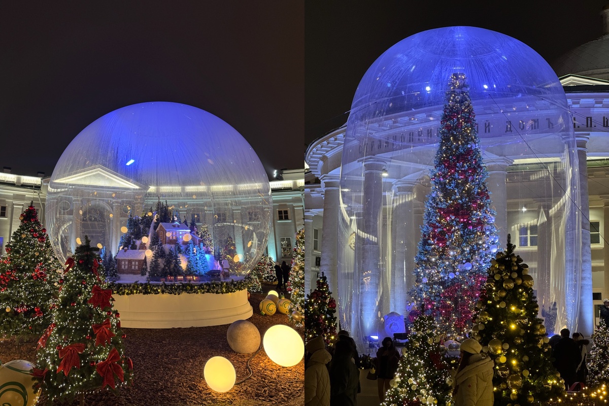 Дворик у больницы Склифосовского