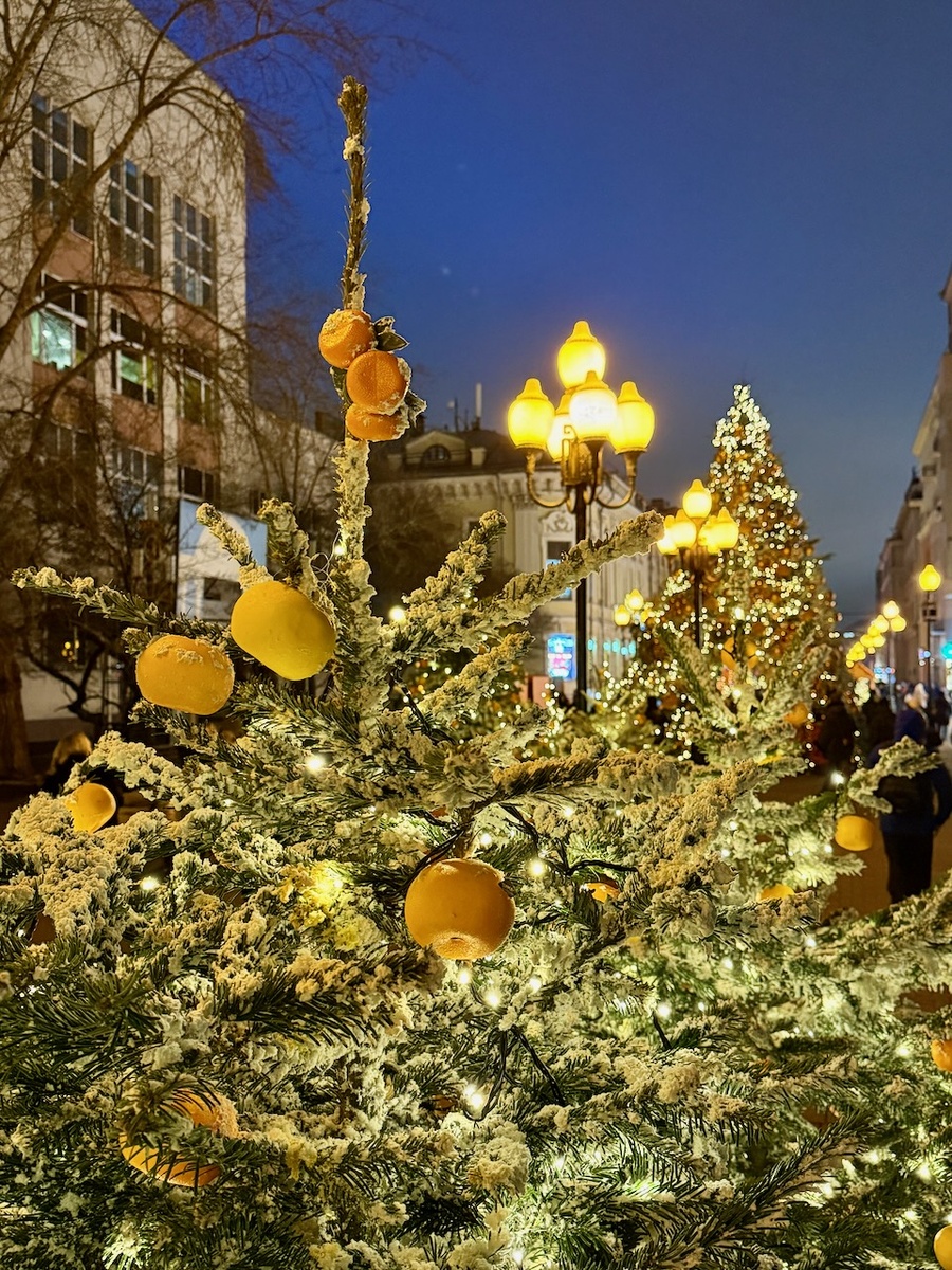 Старый Арбат. Москва. 19 декабря 2025. Фото автора