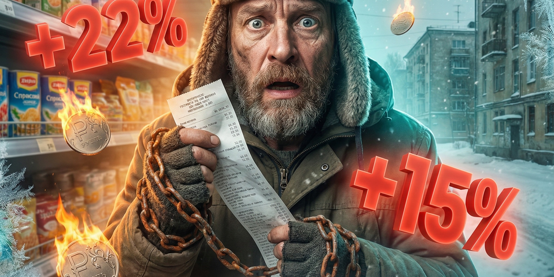 «Еще бы зарплаты так росли!» Январь 2026 обрушил на россиян рекордные цены: полный список