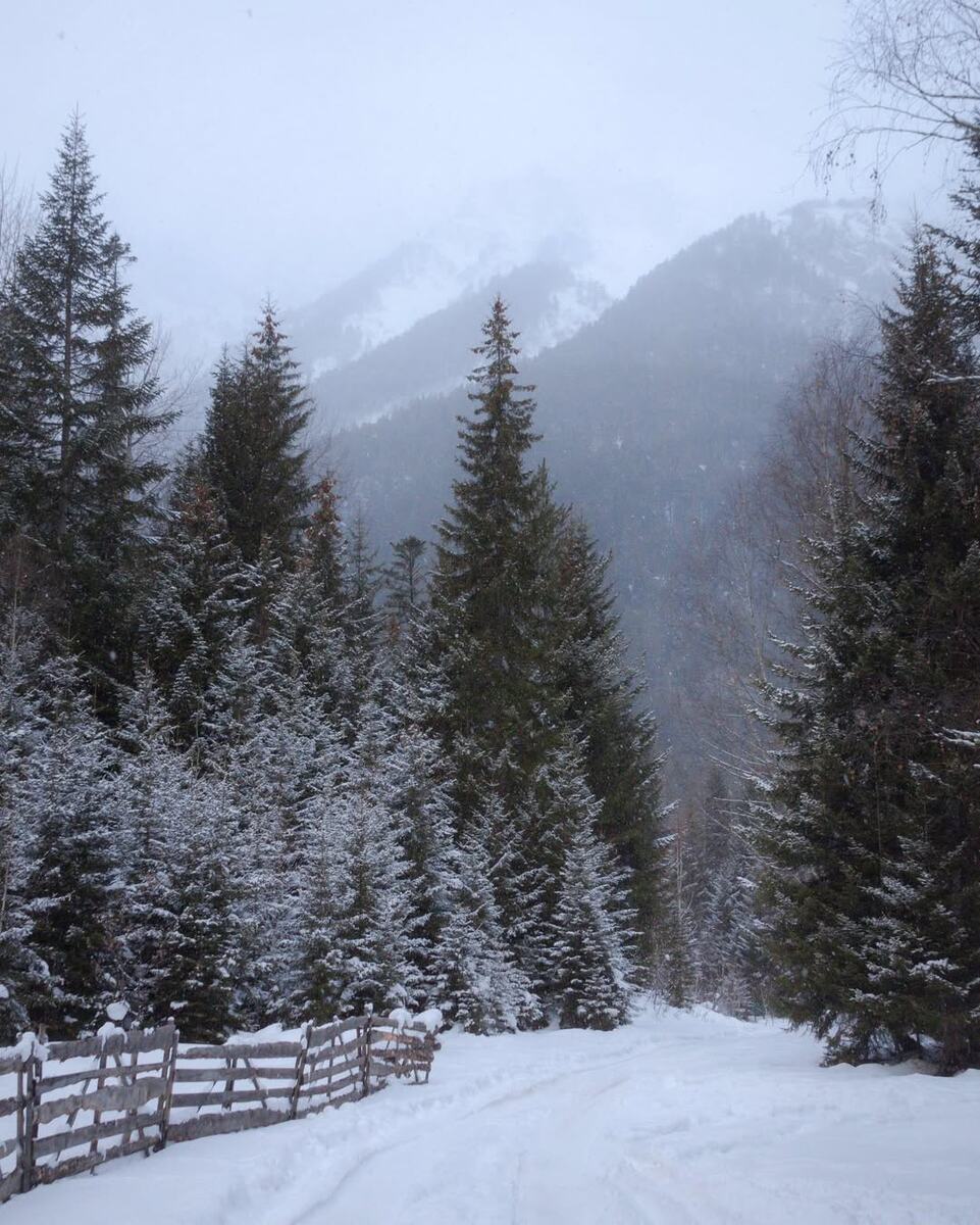 1. Очарование зимнего Махара