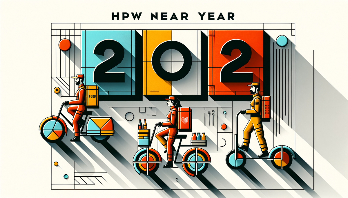 С Новым годом от канала Яндекс Курьеры