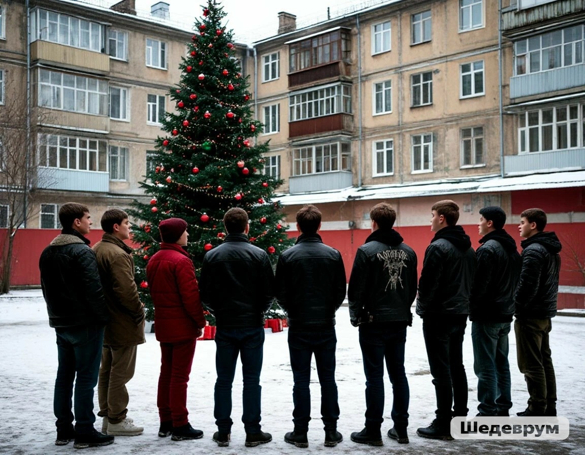 "А помните, как хорошо было в детстве? Ребята во дворе гуляли, все дружили, все друг с другом здоровались... А что сейчас? Уткнулись в свои айфоны..."